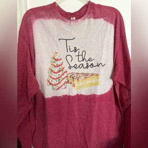 Fun Christmas tree cake tshirt